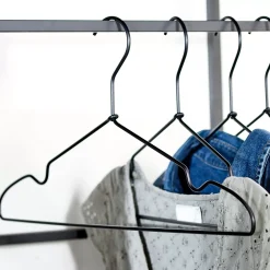 CASA Perchas|Infinity Black Perchas Juego De 4 Negro