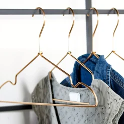 CASA Perchas|Infinity Gold Perchas Juego De 4 Dorado