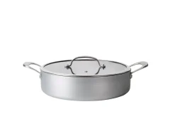 CASA Sartenes|Kastrol Olla Con Tapa Plateado