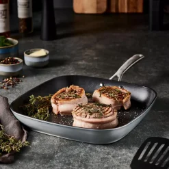 CASA Sartenes|Kastrol Plancha Plateado