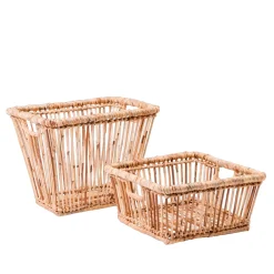 CASA Cajas De Almacenamiento|Liano Cesta Natural