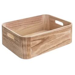 CASA Cajas De Almacenamiento|Ligno Cajita Natural