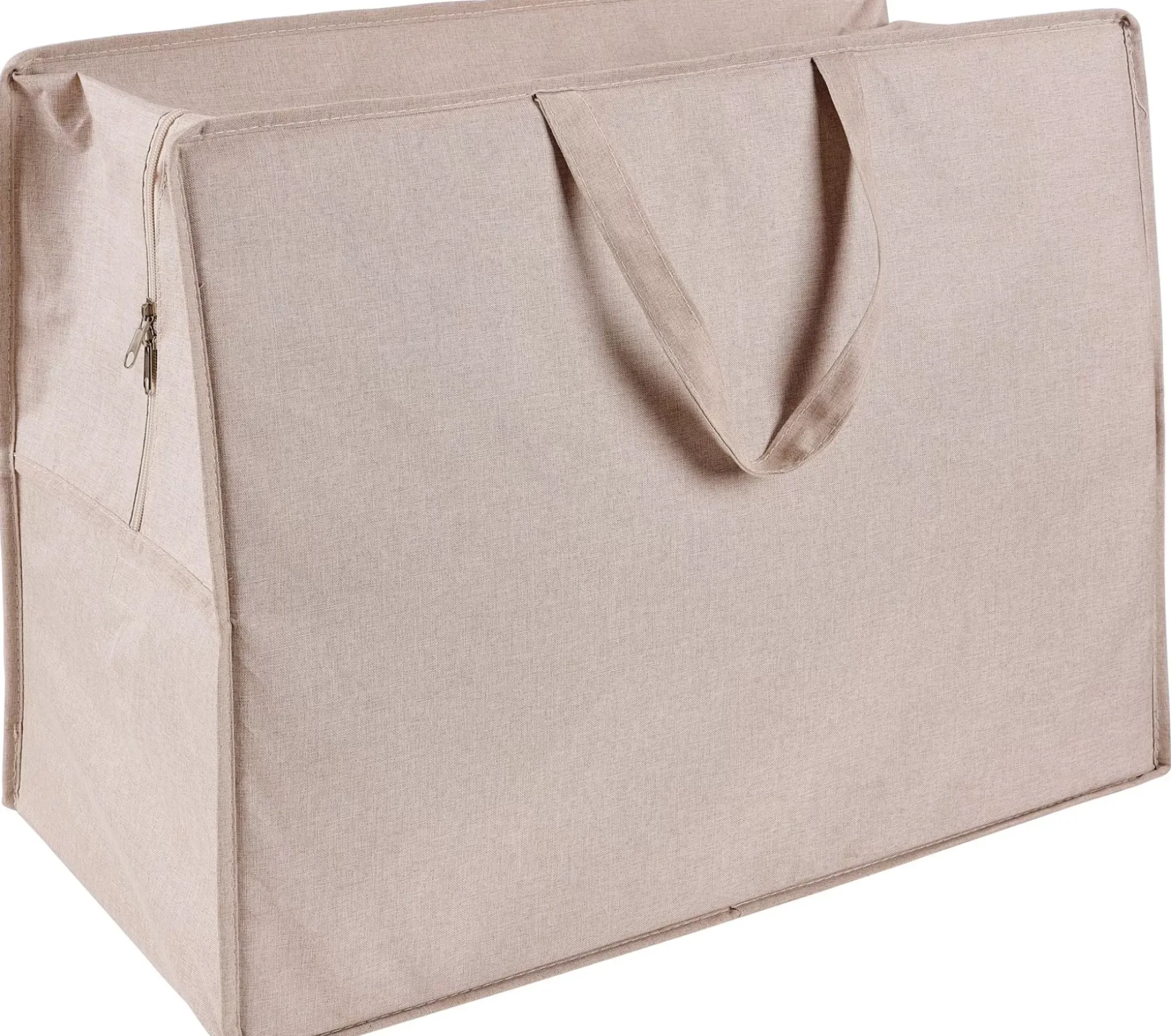 CASA Bolsas De Compras|Linolux Bolsa Almacenaje Xl Con Cremallera Beis