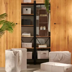 CASA Cesto De La Ropa|Linolux Cesta Para Colada Beis