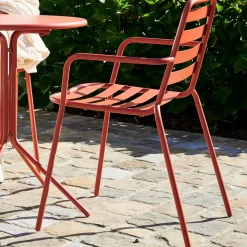 CASA Sillas De Jardín|Liva Terracota