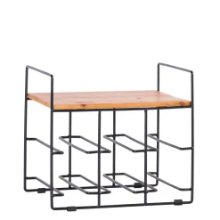 CASA Accesorios Vino|Lize Botellero Negro