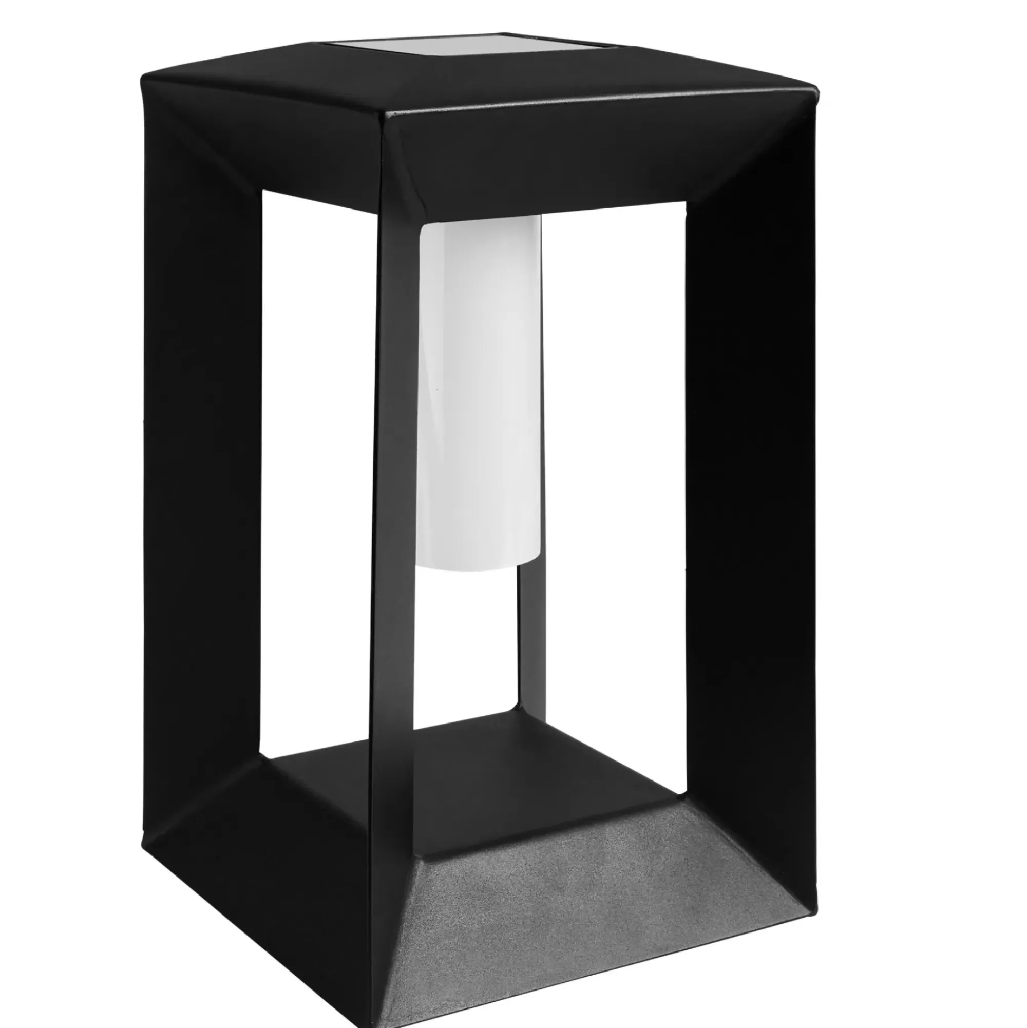 CASA Iluminación Exterior|Lore Lampara Solar Negro