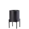 CASA Maceteros De Jardín|Lounge Macetero Negro