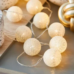 CASA Guirnaldas De Luz|Luis Lichtsnoer 10 Leds Dorado