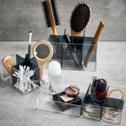 CASA Accesorios De Tocador|Luxacryl Organizador Transparente