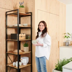 CASA Estantes|Marcel Estanteria De Pared Negro