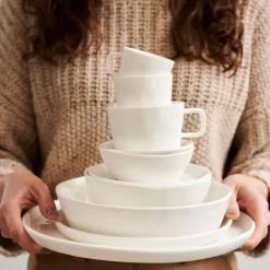 CASA Tazas|Marea Tacita Taza Y Plato Blanco