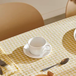 CASA Tazas|Marea Taza Y Plato Blanco