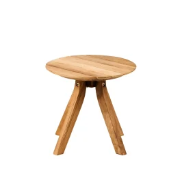 CASA Mesas Auxiliares De Jardín|Marrow Mesa Lounge Natural