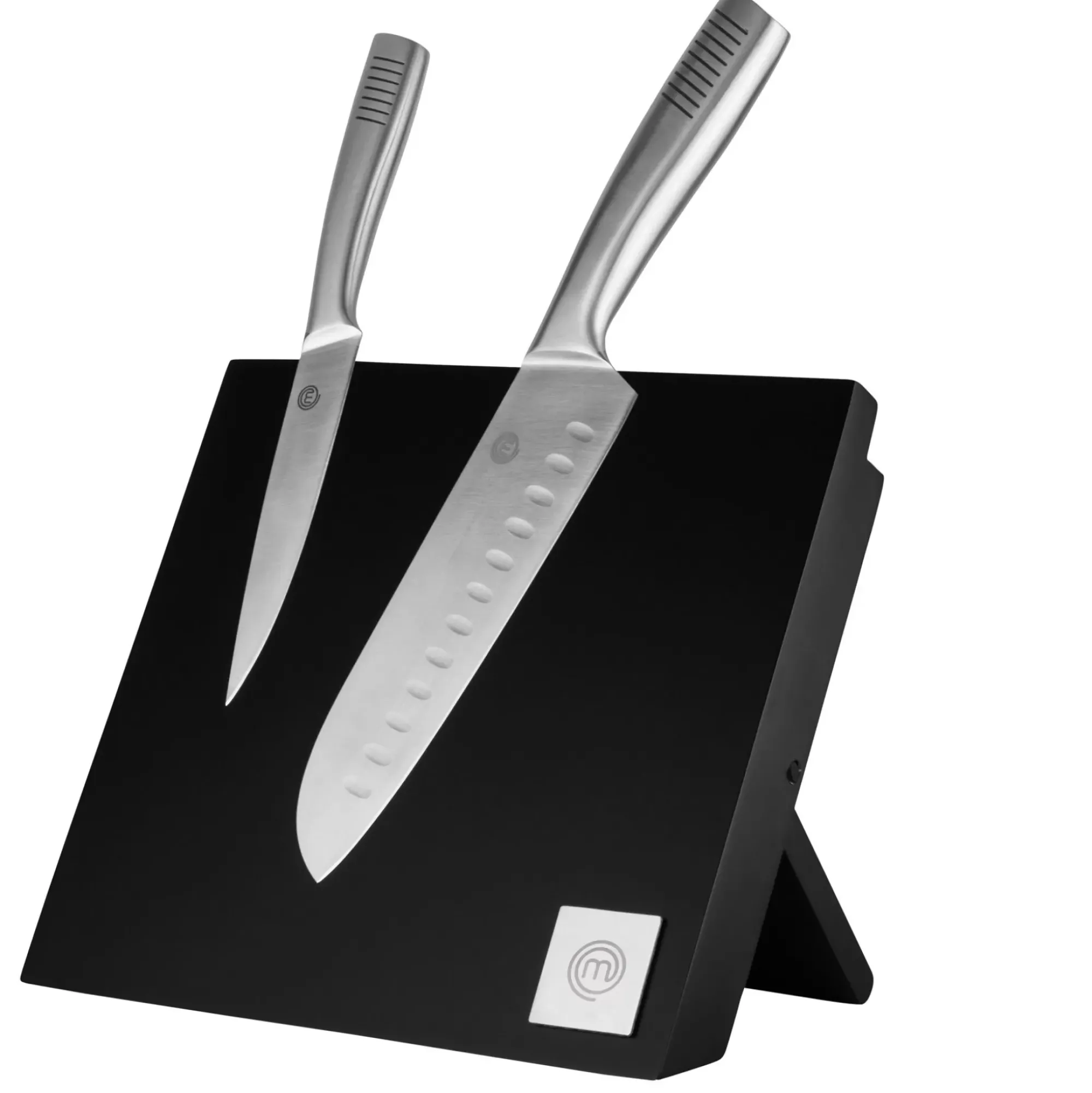 CASA Accesorios De Cocina|Masterchef Bloque P/ Cuchillos Magnetico Negro