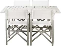 CASA Mesas De Jardín|Monaco Mesa Plegable Gris