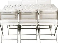 CASA Mesas De Jardín|Monaco Mesa Plegable Gris