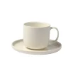 CASA Tazas|Moon Taza Y Plato Blanco