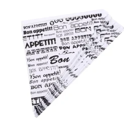 CASA Aperitivo Y Tapas|Njam Cucuruchos Juego De 10 Negro, Blanco