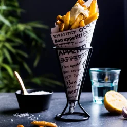 CASA Aperitivo Y Tapas|Njam Soporte Para Cucurucho Negro