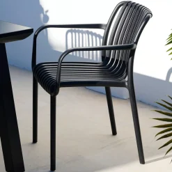 CASA Sillas De Jardín|Nomi Silla Negro