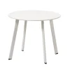 CASA Mesas Auxiliares De Jardín|Nurio Mesa Lounge Blanco Mate
