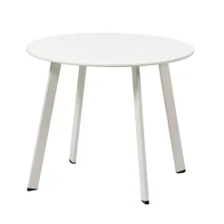 CASA Mesas Auxiliares De Jardín|Nurio Mesa Lounge Blanco Mate