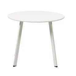 CASA Mesas Auxiliares De Jardín|Nurio Mesa Lounge Blanco Mate