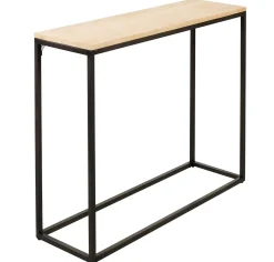 CASA Consolas|Oak Consola Negro, Natural