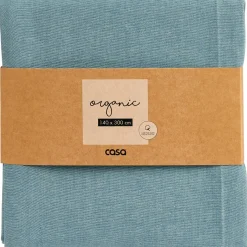 CASA Manteles|Organic Mantel Azul Claro