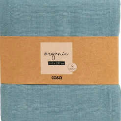 CASA Manteles|Organic Mantel Azul Claro