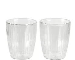 CASA Vasos Para Té|Pausa Vaso De Doble Pared Juego De 2 Transparente