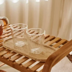 CASA Vasos Para Té|Pausa Vaso De Doble Pared Juego De 2 Transparente