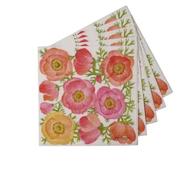 CASA Servilletas|Poppy Paquete De 20 Servilletas Rojo