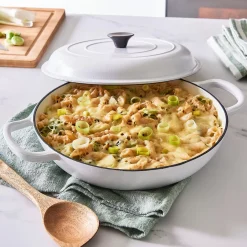 CASA Ollas|Pura Olla Hierro Fundido Blanco