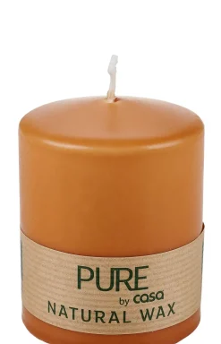 CASA Velas|Pure Vela Cilindrica Caramelo