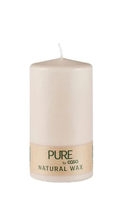 CASA Velas|Pure Vela Cilindrica Marron Claro