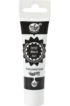 CASA Alimentos|Rainbowdust Gel De Color P/Pasta Azucar Negro