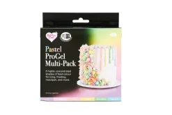 CASA Alimentos|Rainbowdust Paquete 6 Gel Color P/Pasta Azucar Tonos Pastel Varios Colores