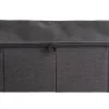 CASA Cajas De Almacenamiento|Rango Caja De Almacenaje Con Cierre De Cremallera Gris Oscuro