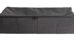 CASA Cajas De Almacenamiento|Rango Caja De Almacenaje Con Cierre De Cremallera Gris Oscuro