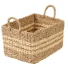 CASA Cestas De Almacenaje|Rayas Cesta M Natural
