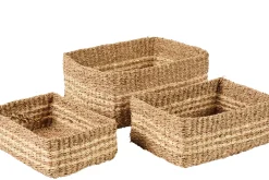 CASA Cestas De Cajonera|Rayas Cesta M Natural