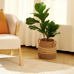 CASA Cestas De Almacenaje|Rayas Cesta S Natural