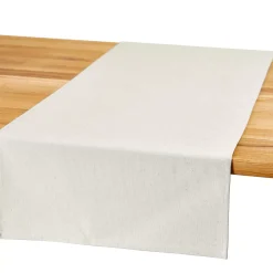 CASA Manteles|Recycle Camino De Mesa Blanco Apagado