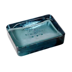 CASA Accesorios De Tocador|Recycle Jabonera Azul