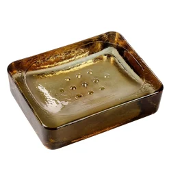 CASA Accesorios De Tocador|Recycle Jabonera Azul