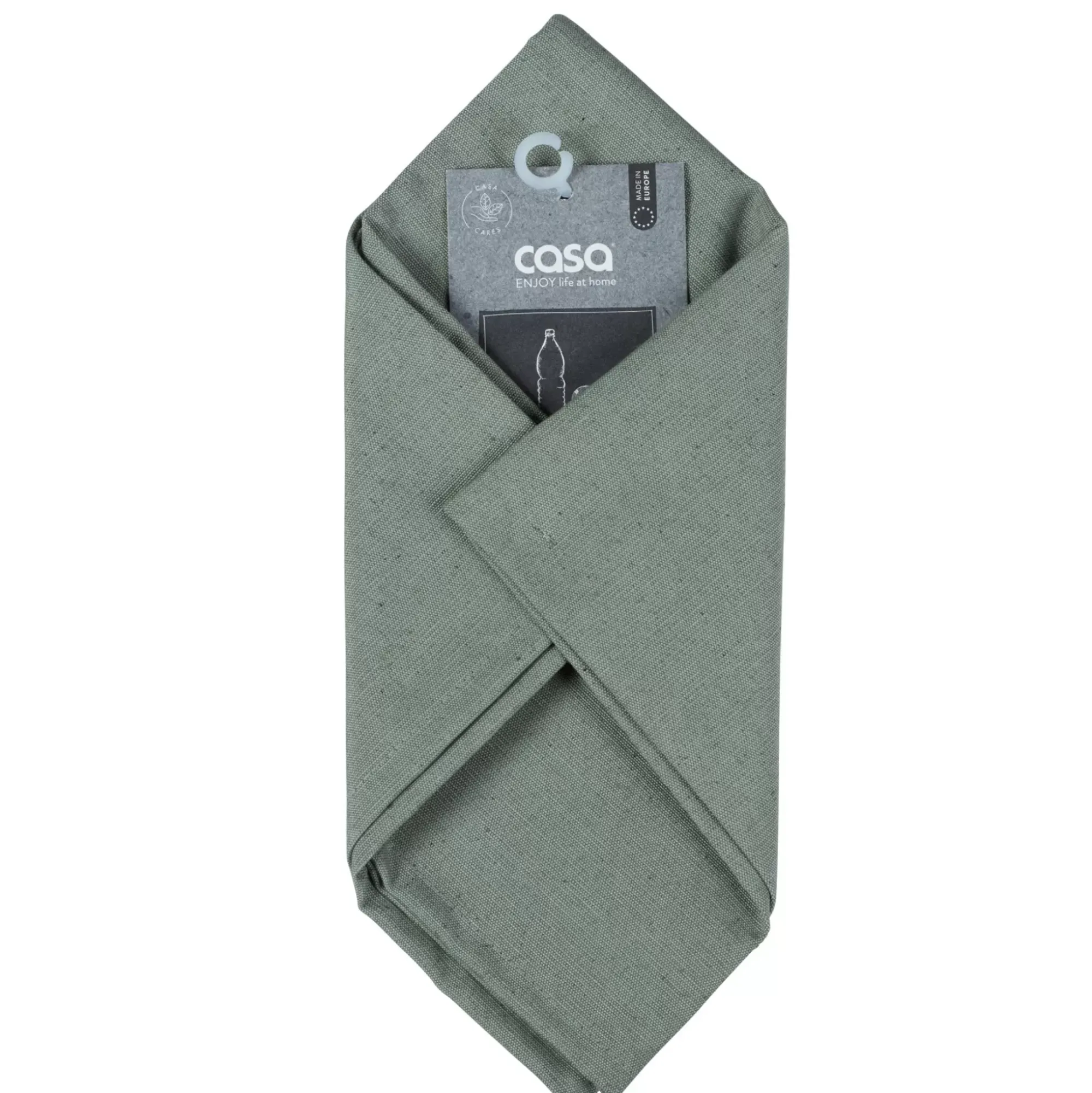 CASA Servilletas|Recycle Servilleta Verde Oliva