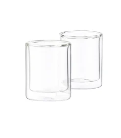 CASA Vasos Para Té|Relax Vaso De Doble Pared Juego De 2 Transparente