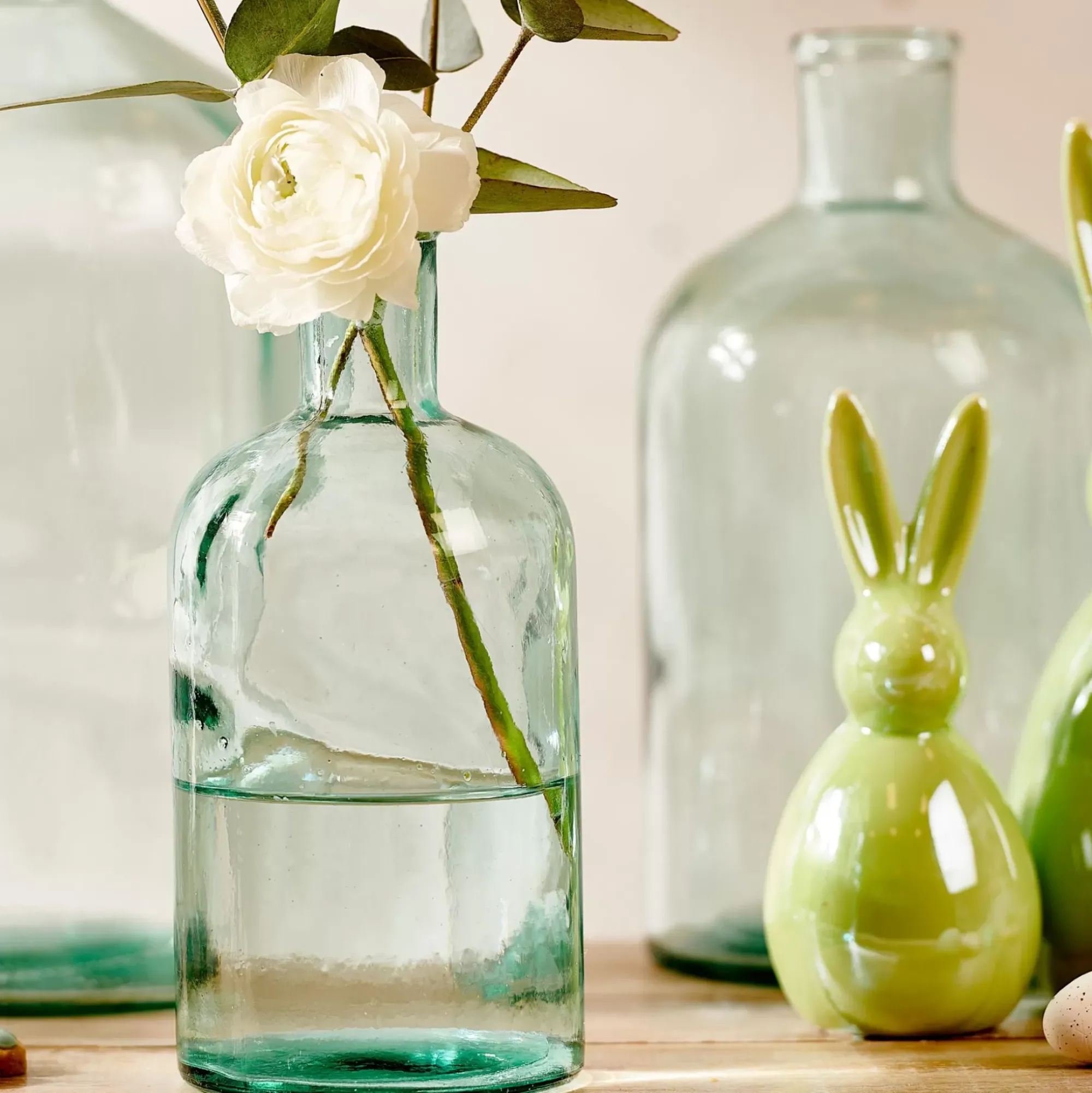 CASA Floreros|Retro Florero-Botella Transparente